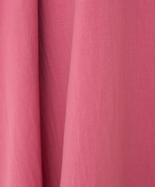 Maison de CINQ / メゾン ドゥ サンク ロング・マキシ丈ワンピース | 【小さいサイズ】ソフトコットンボリュームスリーブワンピース/洗える | 詳細11