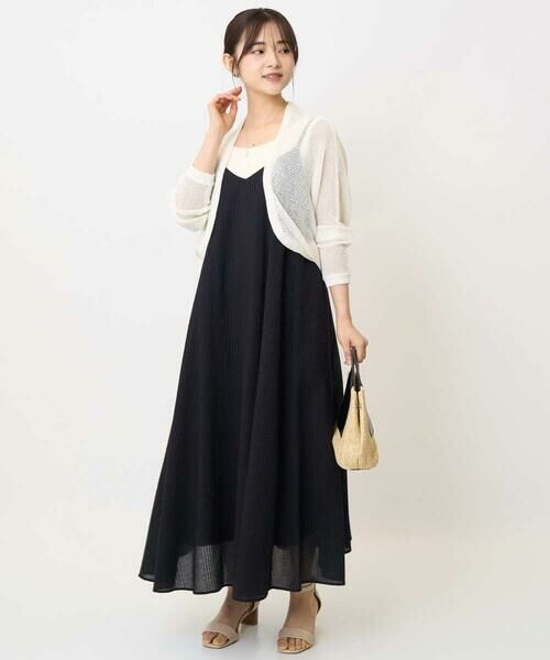 Maison de CINQ / メゾン ドゥ サンク ロング・マキシ丈ワンピース | 【小さいサイズ】ポコポコキャミワンピース/洗える | 詳細16