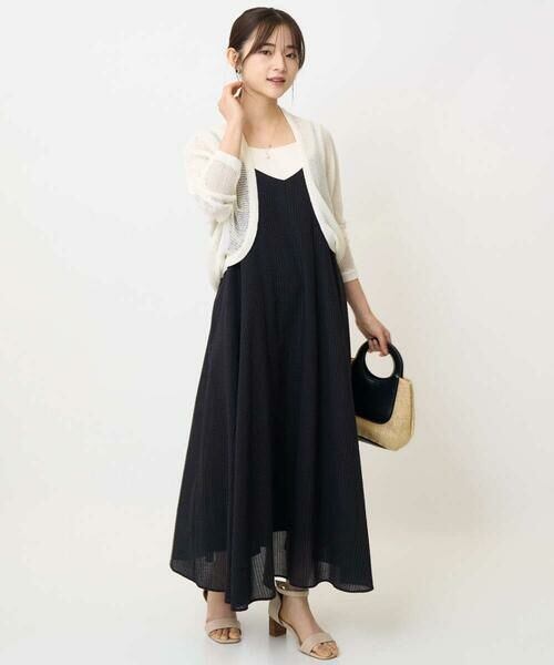 Maison de CINQ / メゾン ドゥ サンク ロング・マキシ丈ワンピース | 【小さいサイズ】ポコポコキャミワンピース/洗える | 詳細17