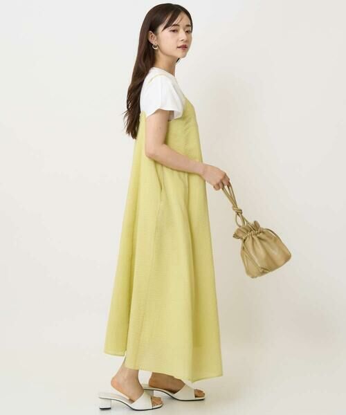 Maison de CINQ / メゾン ドゥ サンク ロング・マキシ丈ワンピース | 【小さいサイズ】ポコポコキャミワンピース/洗える | 詳細2