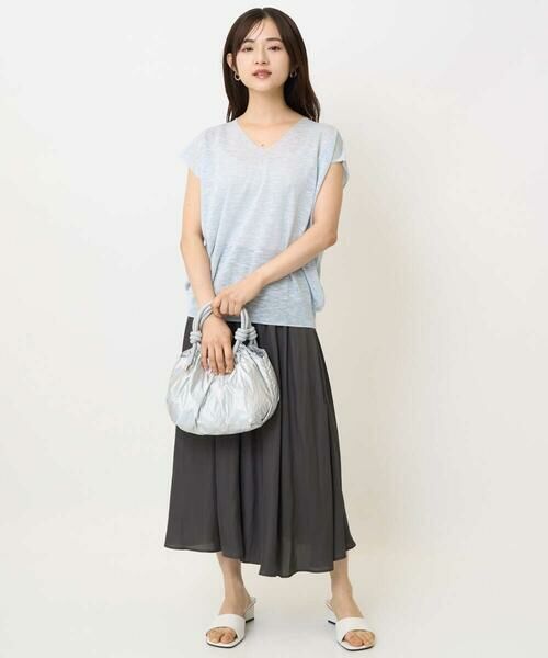 Maison de CINQ / メゾン ドゥ サンク ニット・セーター | 【小さいサイズ】フレンチスリーブラメニット/洗える | 詳細19