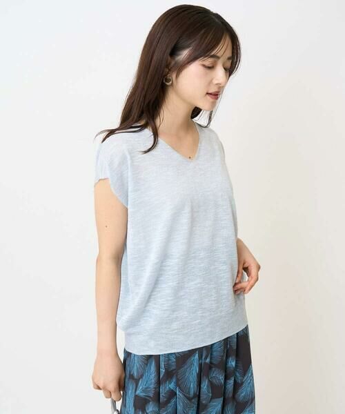 Maison de CINQ / メゾン ドゥ サンク ニット・セーター | 【小さいサイズ】フレンチスリーブラメニット/洗える | 詳細3