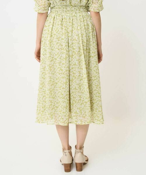 Maison de CINQ / メゾン ドゥ サンク ロング・マキシ丈スカート | 【小さいサイズ】小花柄シフォンスカート/丈の長さが選べる/洗える/セットアップ対応 | 詳細13