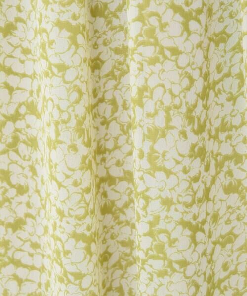 Maison de CINQ / メゾン ドゥ サンク ロング・マキシ丈スカート | 【小さいサイズ】小花柄シフォンスカート/丈の長さが選べる/洗える/セットアップ対応 | 詳細14