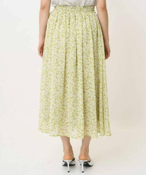 Maison de CINQ / メゾン ドゥ サンク ロング・マキシ丈スカート | 【小さいサイズ】小花柄シフォンスカート/丈の長さが選べる/洗える/セットアップ対応 | 詳細5
