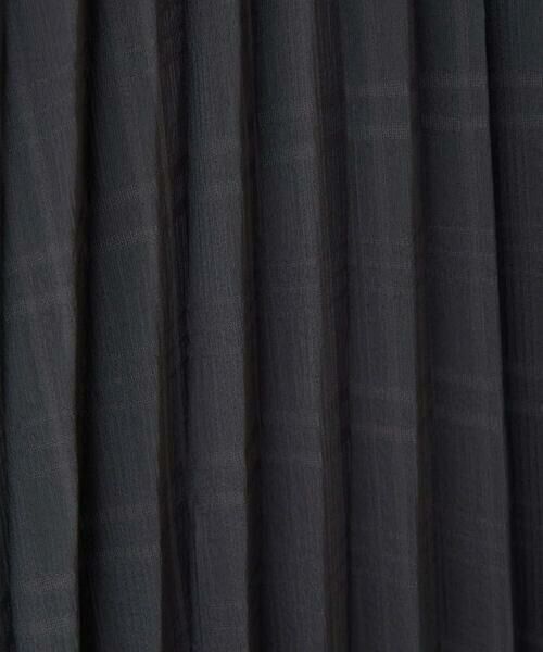 Maison de CINQ / メゾン ドゥ サンク ロング・マキシ丈スカート | 【小さいサイズ】楊柳シアーチェックプリーツスカート/洗える/セットアップ対応 | 詳細9