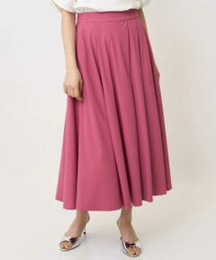 Maison de CINQ / メゾン ドゥ サンク ロング・マキシ丈スカート | 【小さいサイズ】ジャージーフレアスカート/接触冷感/速乾/洗える/セットアップ対応