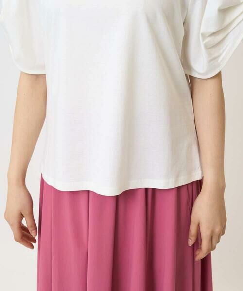 Maison de CINQ / メゾン ドゥ サンク カットソー | 【小さいサイズ】タックスリーブポンチカットソー/接触冷感/洗える | 詳細8