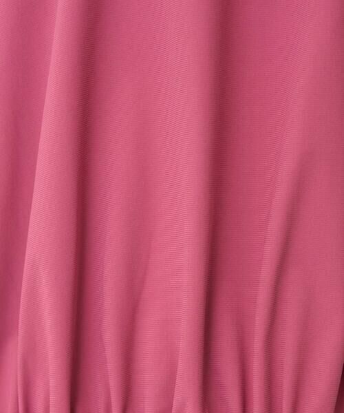 Maison de CINQ / メゾン ドゥ サンク カットソー | 【小さいサイズ】フレンチスリーブジャージーカットソー/接触冷感/速乾/洗える/セットアップ対応 | 詳細12