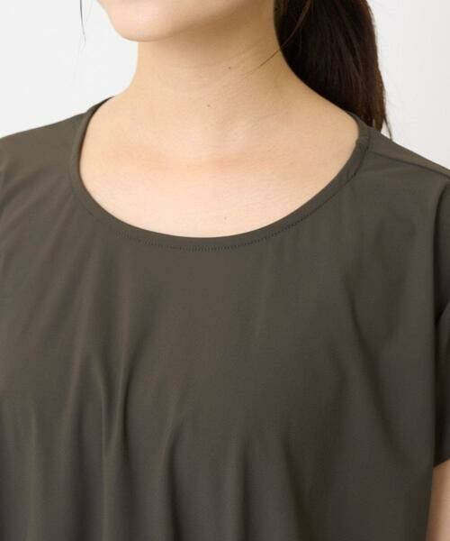 Maison de CINQ / メゾン ドゥ サンク カットソー | 【小さいサイズ】フレンチスリーブジャージーカットソー/接触冷感/速乾/洗える/セットアップ対応 | 詳細7