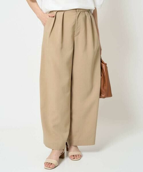 Maison de CINQ / メゾン ドゥ サンク その他パンツ | 【小さいサイズ】2タックワイドパンツ/洗える | 詳細1
