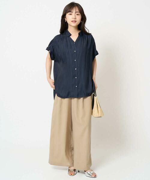 Maison de CINQ / メゾン ドゥ サンク その他パンツ | 【小さいサイズ】2タックワイドパンツ/洗える | 詳細15