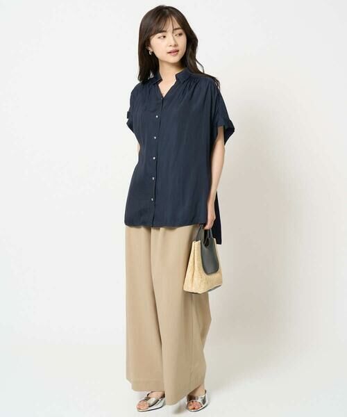 Maison de CINQ / メゾン ドゥ サンク その他パンツ | 【小さいサイズ】2タックワイドパンツ/洗える | 詳細16