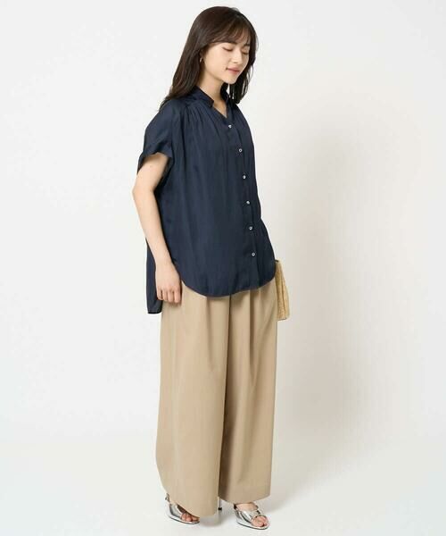 Maison de CINQ / メゾン ドゥ サンク その他パンツ | 【小さいサイズ】2タックワイドパンツ/洗える | 詳細17