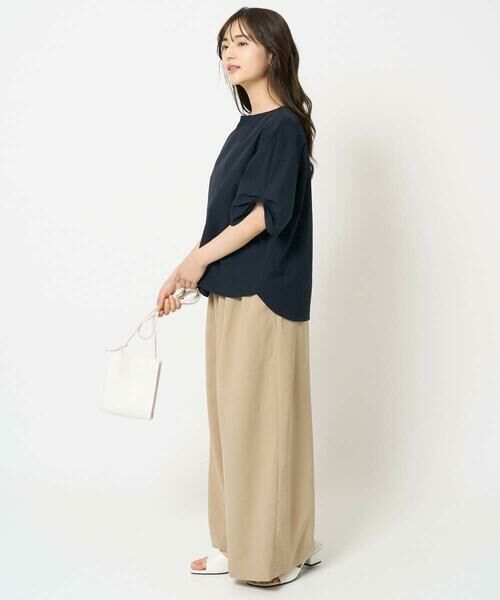 Maison de CINQ / メゾン ドゥ サンク その他パンツ | 【小さいサイズ】2タックワイドパンツ/洗える | 詳細20