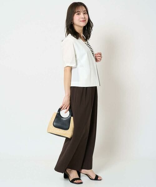 Maison de CINQ / メゾン ドゥ サンク その他パンツ | 【小さいサイズ】2タックワイドパンツ/洗える | 詳細23