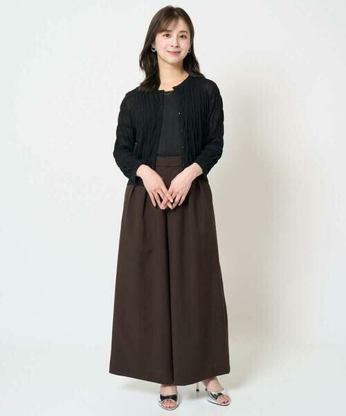 Maison de CINQ / メゾン ドゥ サンク その他パンツ | 【小さいサイズ】2タックワイドパンツ/洗える | 詳細27