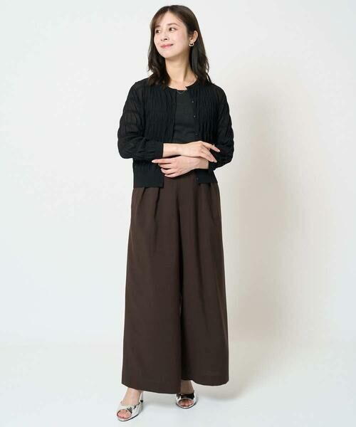 Maison de CINQ / メゾン ドゥ サンク その他パンツ | 【小さいサイズ】2タックワイドパンツ/洗える | 詳細28