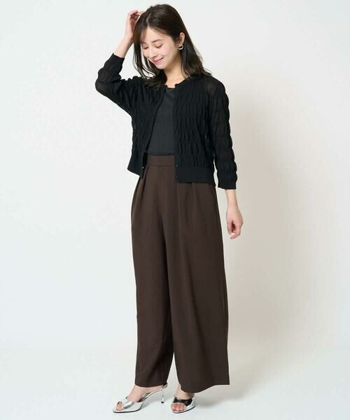 Maison de CINQ / メゾン ドゥ サンク その他パンツ | 【小さいサイズ】2タックワイドパンツ/洗える | 詳細29