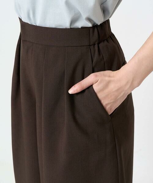 Maison de CINQ / メゾン ドゥ サンク その他パンツ | 【小さいサイズ】2タックワイドパンツ/洗える | 詳細8