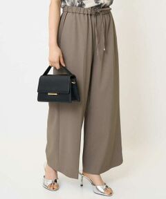 Maison de CINQ / メゾン ドゥ サンク その他パンツ | 【小さいサイズ】センタープレス入りストレートワイドパンツ/UVカット/接触冷感/速乾/洗える