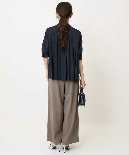 Maison de CINQ / メゾン ドゥ サンク その他パンツ | 【小さいサイズ】センタープレス入りストレートワイドパンツ/UVカット/接触冷感/速乾/洗える | 詳細20