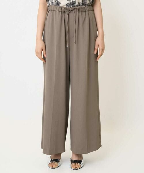 Maison de CINQ / メゾン ドゥ サンク その他パンツ | 【小さいサイズ】センタープレス入りストレートワイドパンツ/UVカット/接触冷感/速乾/洗える | 詳細3