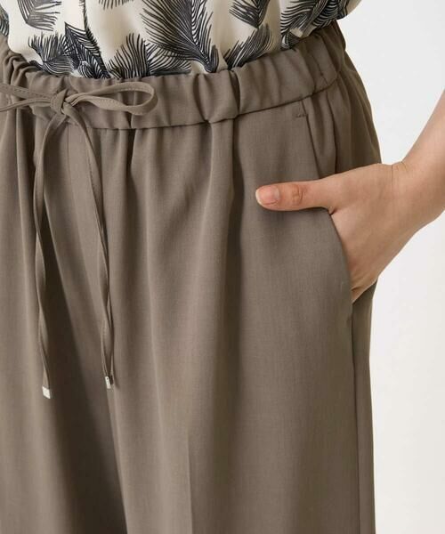 Maison de CINQ / メゾン ドゥ サンク その他パンツ | 【小さいサイズ】センタープレス入りストレートワイドパンツ/UVカット/接触冷感/速乾/洗える | 詳細8
