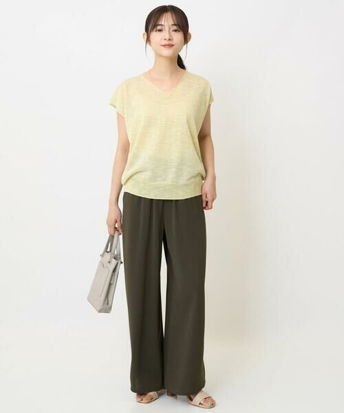 Maison de CINQ / メゾン ドゥ サンク その他パンツ | 【小さいサイズ】リラクシーワイドパンツ/UVカット/接触冷感/洗濯機で洗える | 詳細13