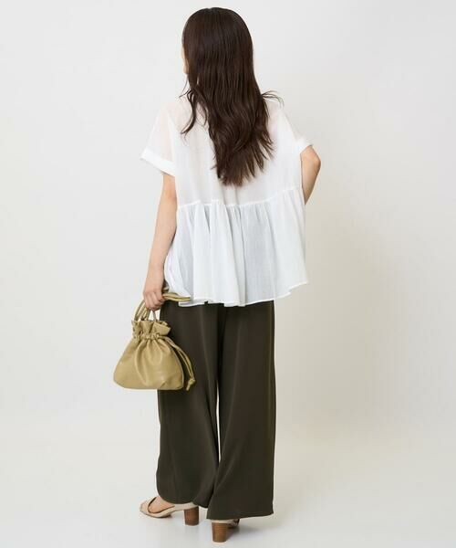 Maison de CINQ / メゾン ドゥ サンク その他パンツ | 【小さいサイズ】リラクシーワイドパンツ/UVカット/接触冷感/洗濯機で洗える | 詳細24