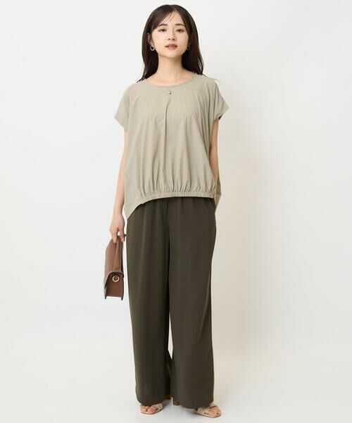 Maison de CINQ / メゾン ドゥ サンク その他パンツ | 【小さいサイズ】リラクシーワイドパンツ/UVカット/接触冷感/洗濯機で洗える | 詳細26