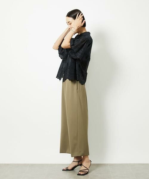 Maison de CINQ / メゾン ドゥ サンク シャツ・ブラウス | [小さいサイズ]ボーラーレースブラウス | 詳細16