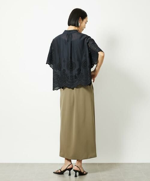 Maison de CINQ / メゾン ドゥ サンク シャツ・ブラウス | [小さいサイズ]ボーラーレースブラウス | 詳細17