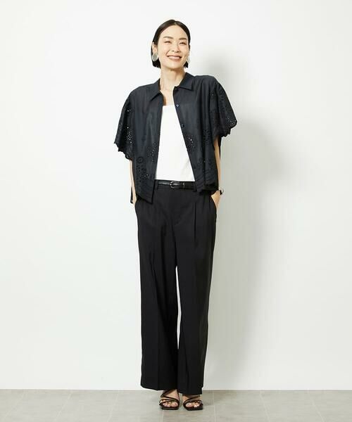 Maison de CINQ / メゾン ドゥ サンク シャツ・ブラウス | [小さいサイズ]ボーラーレースブラウス | 詳細19