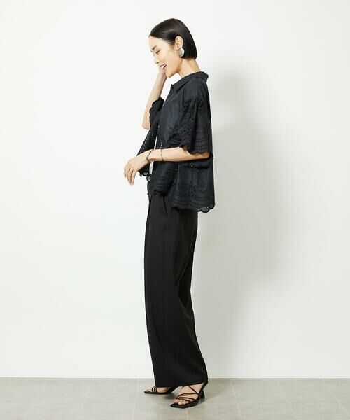 Maison de CINQ / メゾン ドゥ サンク シャツ・ブラウス | [小さいサイズ]ボーラーレースブラウス | 詳細20