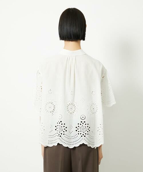 Maison de CINQ / メゾン ドゥ サンク シャツ・ブラウス | [小さいサイズ]ボーラーレースブラウス | 詳細8