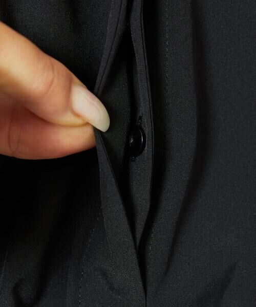 Maison de CINQ / メゾン ドゥ サンク ロング・マキシ丈ワンピース | [小さいサイズ]キーネックギャザーワンピース | 詳細10