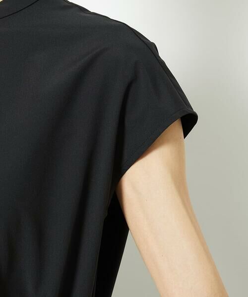 Maison de CINQ / メゾン ドゥ サンク ロング・マキシ丈ワンピース | [小さいサイズ]キーネックギャザーワンピース | 詳細7