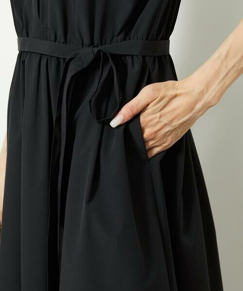 Maison de CINQ / メゾン ドゥ サンク ロング・マキシ丈ワンピース | [小さいサイズ]キーネックギャザーワンピース | 詳細8