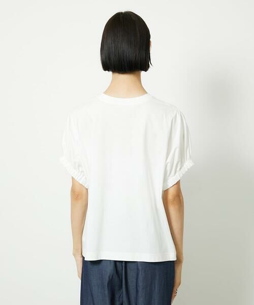 Maison de CINQ / メゾン ドゥ サンク カットソー | [小さいサイズ]ギャザースリーブカットソー(接触冷感) | 詳細10