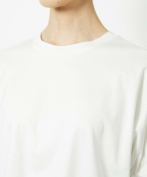 Maison de CINQ / メゾン ドゥ サンク カットソー | [小さいサイズ]ギャザースリーブカットソー(接触冷感) | 詳細11