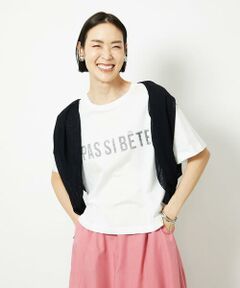 Maison de CINQ / メゾン ドゥ サンク カットソー | [小さいサイズ]プリントロゴＴシャツ