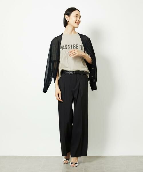 Maison de CINQ / メゾン ドゥ サンク カットソー | [小さいサイズ]プリントロゴＴシャツ | 詳細18