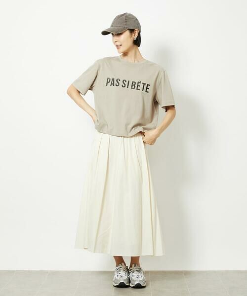 Maison de CINQ / メゾン ドゥ サンク カットソー | [小さいサイズ]プリントロゴＴシャツ | 詳細20