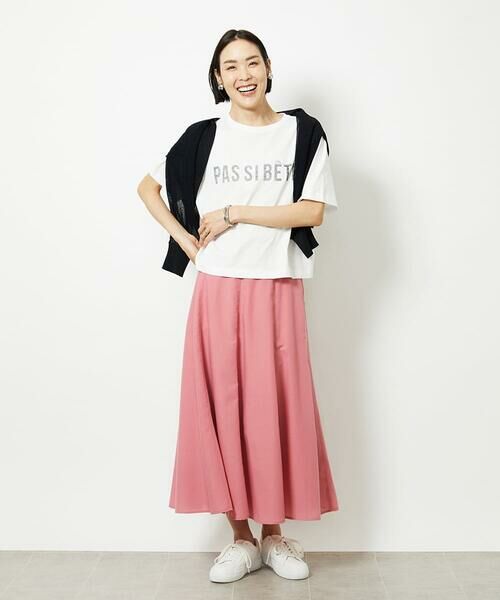 Maison de CINQ / メゾン ドゥ サンク カットソー | [小さいサイズ]プリントロゴＴシャツ | 詳細25