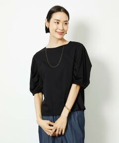 Maison de CINQ / メゾン ドゥ サンク カットソー | [小さいサイズ]袖タックカットソー(接触冷感)