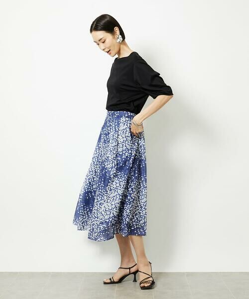 Maison de CINQ / メゾン ドゥ サンク カットソー | [小さいサイズ]袖タックカットソー(接触冷感) | 詳細19