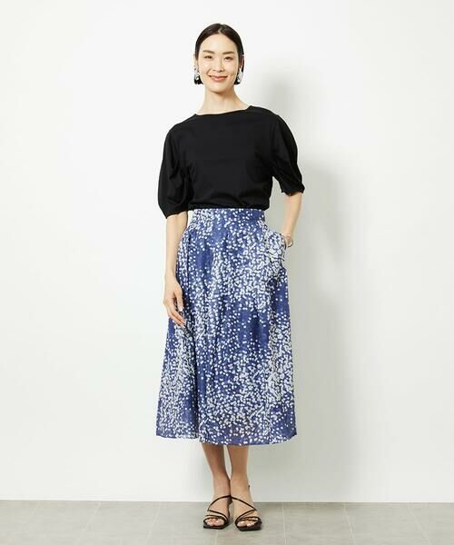 Maison de CINQ / メゾン ドゥ サンク カットソー | [小さいサイズ]袖タックカットソー(接触冷感) | 詳細21