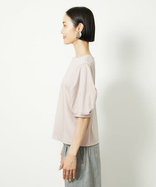 Maison de CINQ / メゾン ドゥ サンク カットソー | [小さいサイズ]袖タックカットソー(接触冷感) | 詳細6