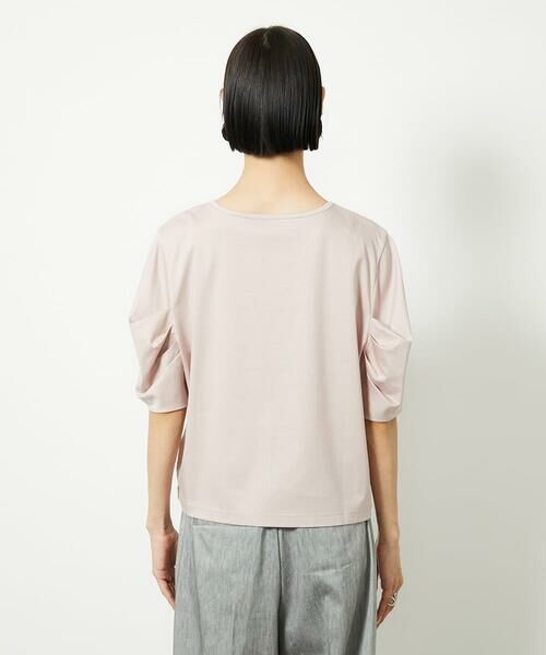 Maison de CINQ / メゾン ドゥ サンク カットソー | [小さいサイズ]袖タックカットソー(接触冷感) | 詳細7